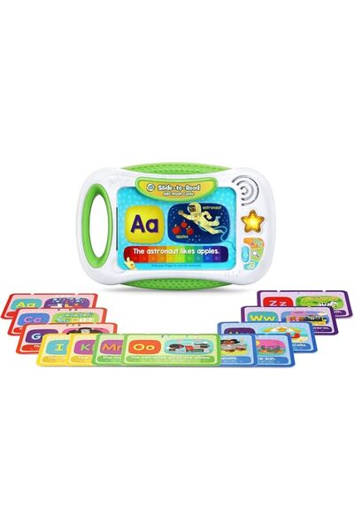 LeapFrog Slide to Read ABC Flash Cards – Slide-to-reveal flash cards that tea...