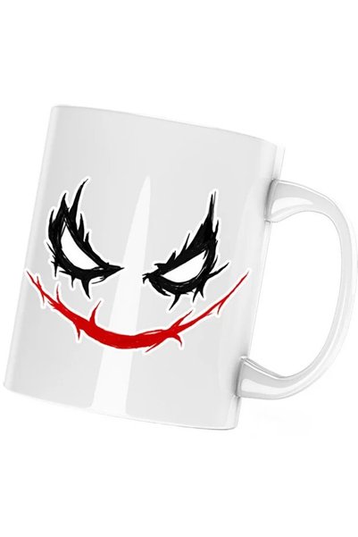 INOVATIX Cana Joker Smiley Fortnite Epic Skin Game, albastru, 330 ml