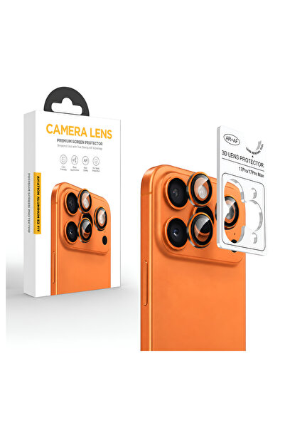 Tradebit Sticlă de protecție pentru lentila camerei pentru iPhone 17 Pro / 17...