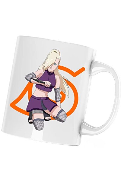 INOVATIX Cana Naruto Ino Yamanaka Sakura Anime Girl Manga, alba, 330 ml