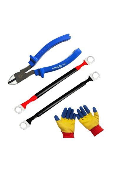 Universal Καλώδια μπαταρίας, διατομή 16 mm², μήκος 100 εκ., με 4 ακροδέκτες M...