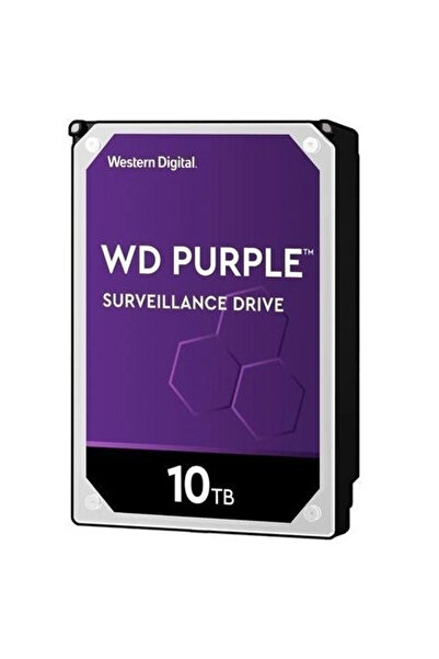 WESTERN DIGITAL Wd Purple 10Tb 7200Rpm 256Mb Sata3 6Gbit/Sn Wd102Purx 7/24 Hdd