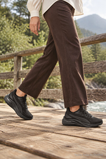 Puma SC-4629 Siyah Unisexs Rahat Comfort Sneaker Günlük Casual Spor Ayakkabı