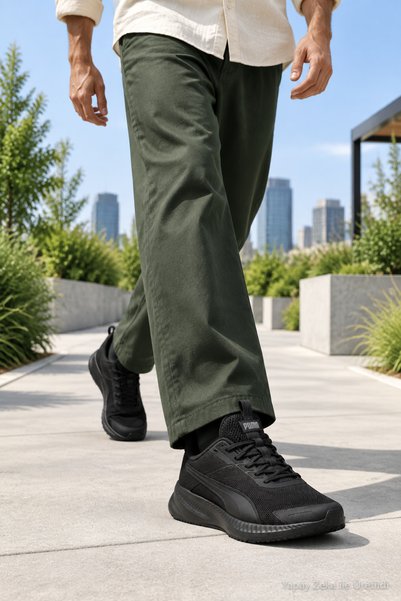 Puma FY-2571 Siyah Erkek Casual Sneaker Günlük Rahat Comfort Spor Ayakkabı