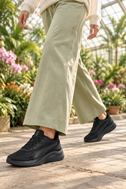 Puma SC-6782 Siyah Unisexs Rahat Comfort Sneaker Günlük Casual Spor Ayakkabı