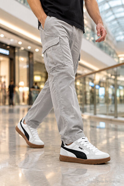 Puma PR-2608 Beyaz Siyah Erkek Casual Sneaker Günlük Rahat Comfort Spor Ayakkabı