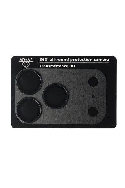 SEP Protectie sticla Metal Full Cover camera foto Apple iPhone 18 Pro Negru