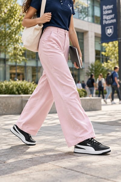 Puma CRT-6218 Siyah Beyaz Unisexs Günlük Sneaker Comfort Casual Anatomik Spor...