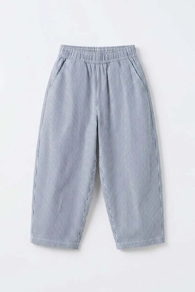 NOBLEKIDS La Ciel Paris Boys' Striped Balloon Pants Blue