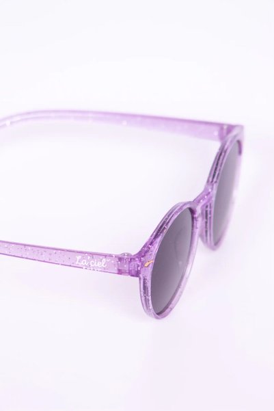 NOBLEKIDS La Ciel Paris Girls' Glitter Uv400 Sunglasses Lilac