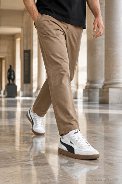 Puma PR-5167 Beyaz Siyah Erkek Casual Sneaker Günlük Rahat Comfort Spor Ayakkabı