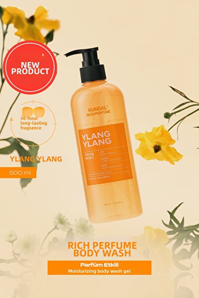 Kundal Perfume Effective Nourishing Moisturizing Body Wash Gel Rich Perfume B...