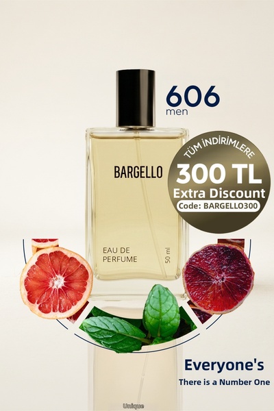 Bargello 606 Men's Perfume Edp Woody 50 ml