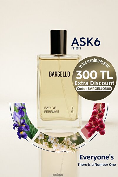 Bargello Ask6 Men's 50 ml Perfume Edp Fresh