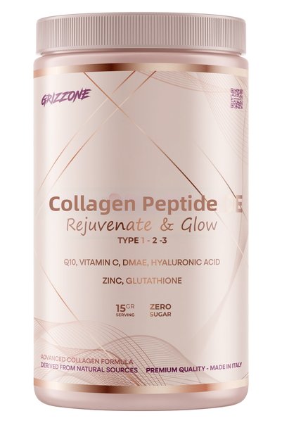 GRIZZONE Collagen + Glucosamine Dmae (Raspberry)
