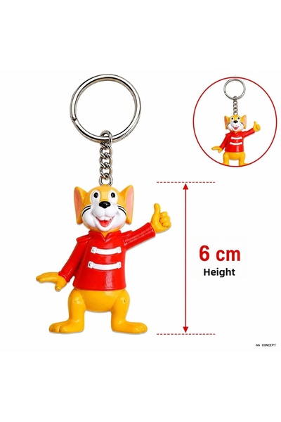 ZERO LAND Concepta Cute Mouse Figure Keychain (141922) 6 cm