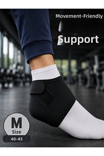 Lisinya Size m Velcro Heel Socks, Size 40-45, Flexible Heel and Foot Support -