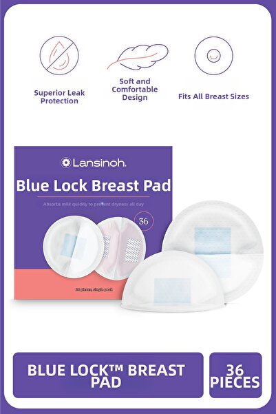 Lansinoh Blue Lock ™   Chest Pad 36 Pieces