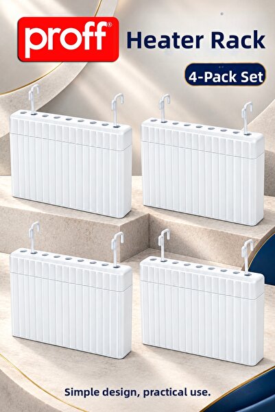 Proff 4-Piece Hanging Heating Water Container - Honeycomb Top Natural Humidif...