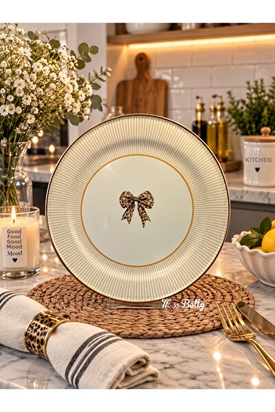 Miss Betty Savana Set of 2 Enameled Serving Plates 30 cm