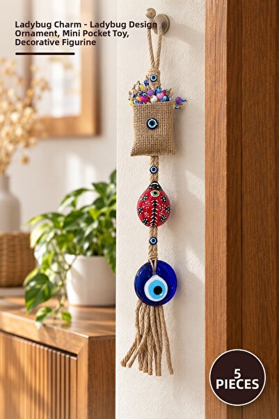 Yenilig 5 Ladybug Pouches – Pouch Design Ornament, Mini Pocket Toy, Ladybug P...