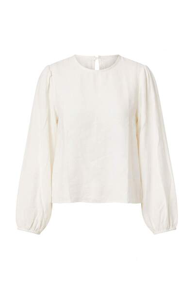 Trendyol Kollektion Ecru Basic Woven Bluse TWOAW27BZ00357