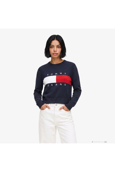 Tommy Hilfiger TJW FLAG CREW NECK SWEATER EXT