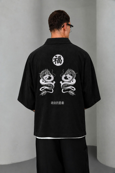 BPM Kimono cu design dragon, mărime unică
