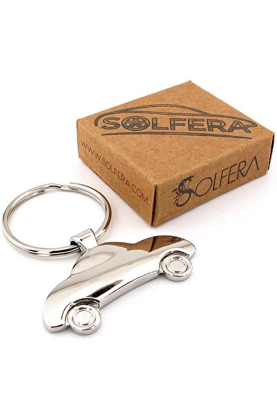 Solfera Bright Nostalgic Automobile Car Shaped Metal Keychain Kc140