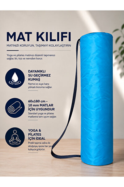 Wallery Bags Portable Yoga Mat Bag Fitness Mat Case with Shoulder Strap