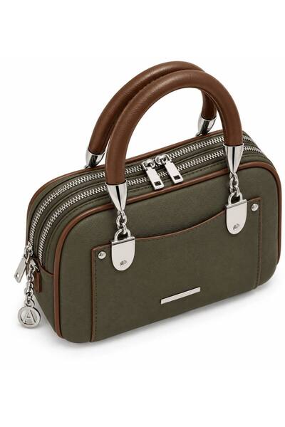 Neli Elegant Women's Chain Detailed Strap Hand and Shoulder Bag
