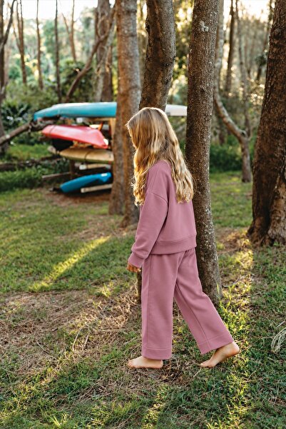 Cigit Sweatshirt Takım 8-12 Yaş Leylak