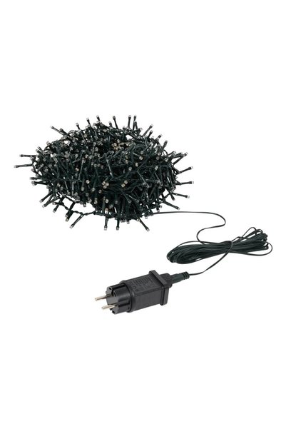 s-Eye Cluster Instalatie Craciun 1000 LED, 20 m, Alb Cald, 8 Moduri, Timer