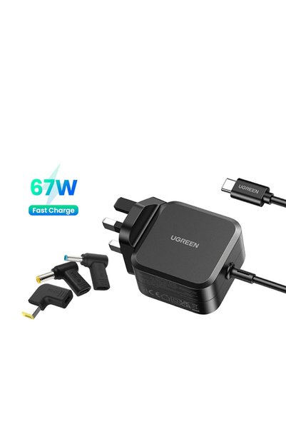 Ugreen محول طاقة 35063 67 واط بقابس بريطاني