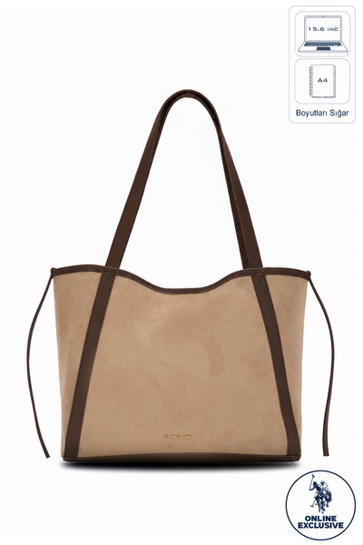 U.S. Polo Assn. Beige Women's Shoulder Bag Us26800 Online Exclusive