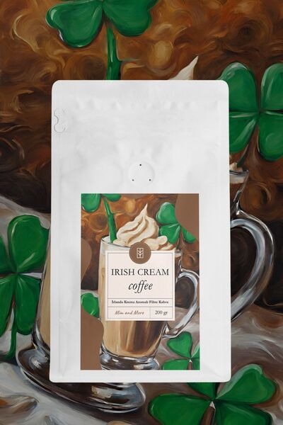 Mim and More Irish Coffee – Irlanda Krema Aromalı Çekirdek Kahve 200 gr