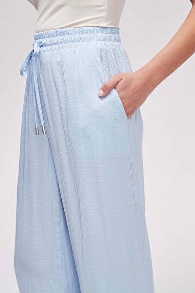 Livia Wide Leg Plain Long Pants