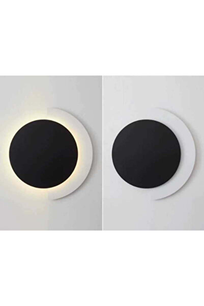 LightPlanet Lampă de perete LED neagră Ø30 cm, 26W, 3 culori de lumină, 1500 lm