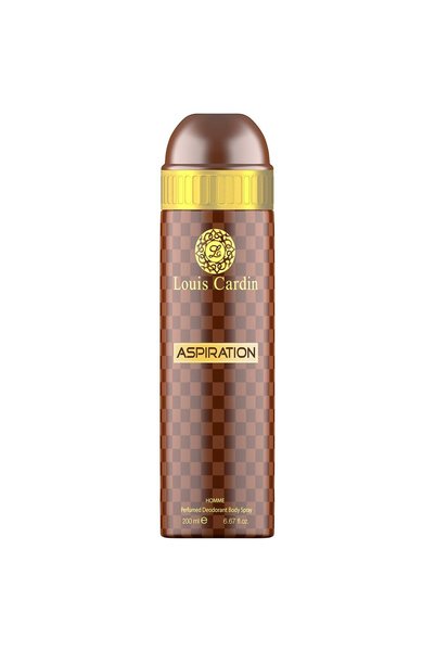 Louis Cardin Aspiration Deodorant Spray pentru bărbați, 200 ml