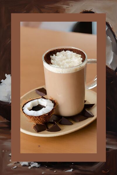 Mim and More Chocolate & Coconut Coffee – Çikolata ve Hindistan Cevizi Aromalı Çekirdek Kahve 200 gr