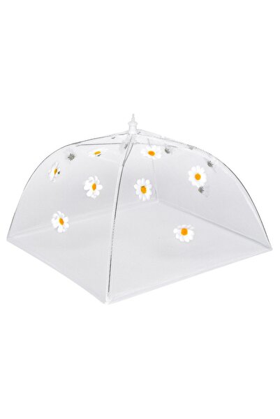 OEM Plasa de Protectie Pliabila Patrata Alba cu Margarete pentru Alimente 36x...