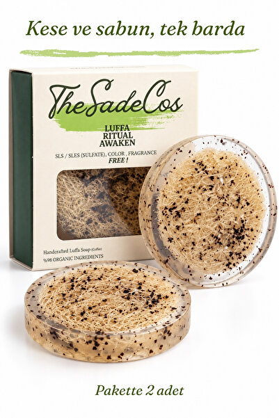 TheSadeCos Luffa Ritual Awaken ( 2'li Ambalaj / 2 Adet ) Kahve Çekirdeği Ekle...