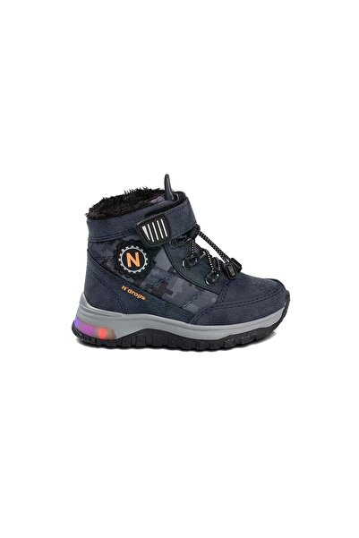 moda ayakkabım Ndrops M-889 Navy Blue Boy's Winter Boots Παπούτσια