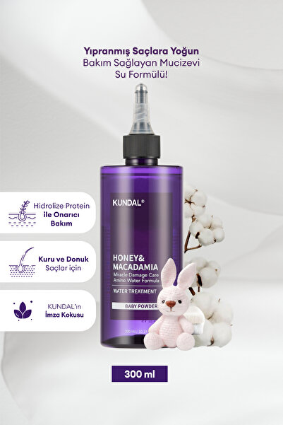 Kundal Yoğun Bakım Sağlayan Sıvı Saç Kremi KUNDAL Miracle Damage Care Water T...