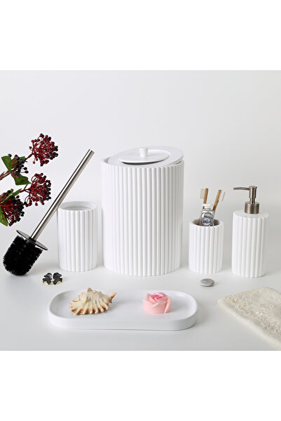 Selim Velora Bathroom Set White
