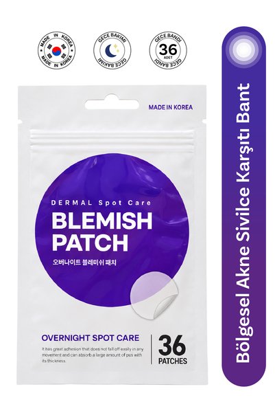Dermal Overnight Regional Care Anti-Acne Night Patch for All Skin Types 36 Pi...