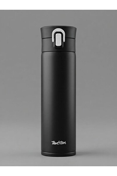 Tantitoni Matte Black Stainless Steel Thermos 300ml