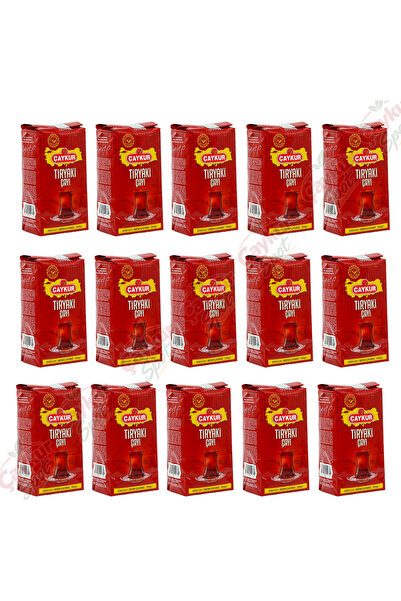 Çaykur Tiryaki Tea 500 Gr X 15 Pieces Black Bulk Tea Box Sale