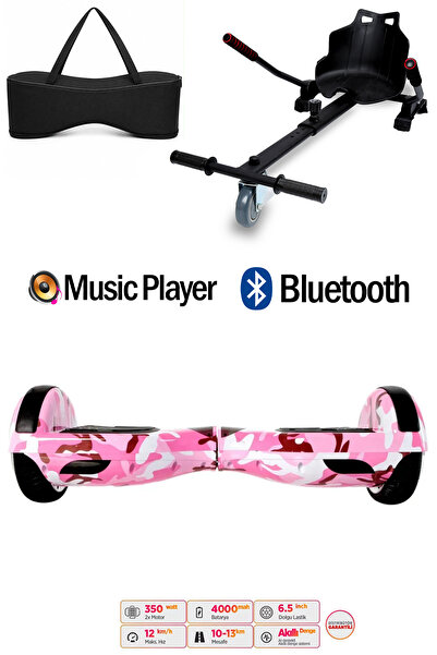 CityMate Elektrikli Kaykay Scooter Hoverboard Akıllı Denge 6.5 Inch + Hover K...