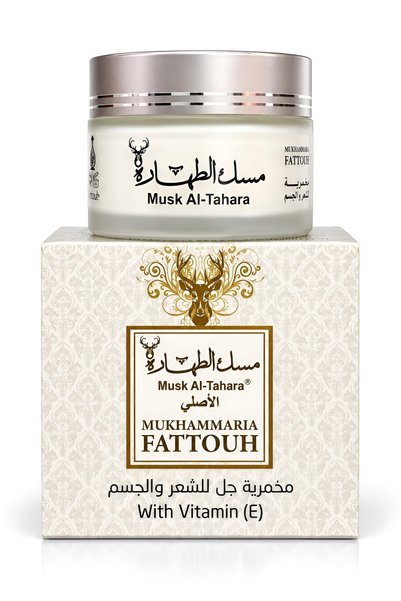 MUSK AL TAHARA Mukhammaria 50ml - White Vitamin E (Hand, Face, Hair. Perfume and Moisturizing Cream)